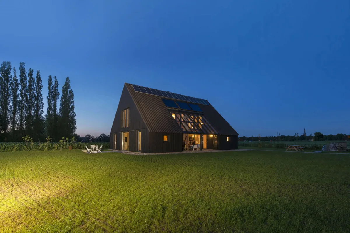 Schipperdouwesarchitectuur duurzame schuurwoning delden bewerkt