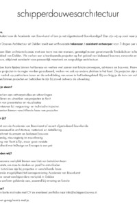 2026 vacature schipperdouwes